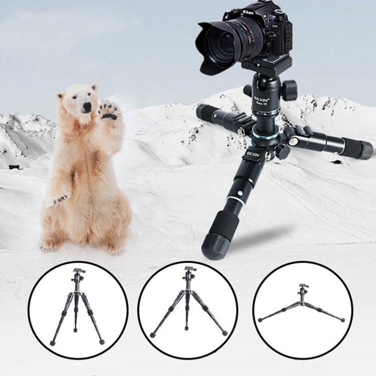 BEXIN Mate 10 Mobile Phone Camera Desktop Aluminum Alloy Tripod Mount Live Broadcast Selfie Stick Tripod