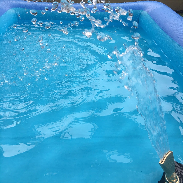 Water View Rockery Fountain All Copper Stainless Steel Adjustable Universal Fan-shaped Flat Nozzle