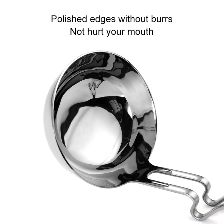 Stainless Steel Hot Pot Hanging Wall Spoon Creative Fishing Spoon Porridge Spoon