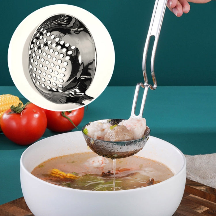 Stainless Steel Hot Pot Hanging Wall Spoon Creative Fishing Spoon Porridge Spoon