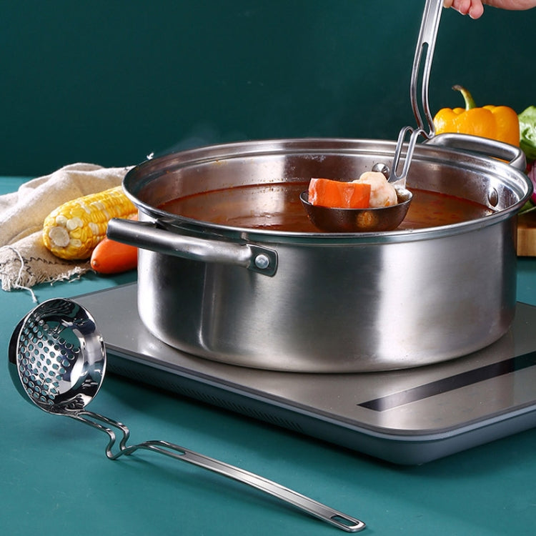 Stainless Steel Hot Pot Hanging Wall Spoon Creative Fishing Spoon Porridge Spoon