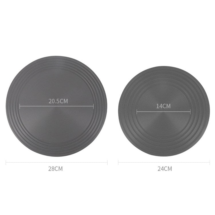 Gas Stove Heat-conducting Plate Kitchen Fast Defrosting Plate Pot Anti-burning Black Heat-conducting Plate