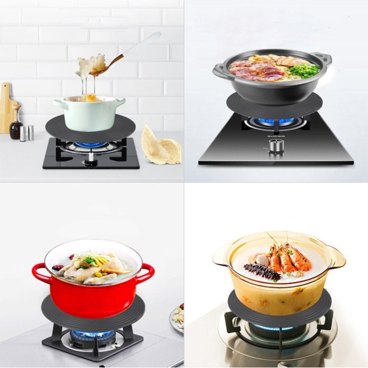 Gas Stove Heat-conducting Plate Kitchen Fast Defrosting Plate Pot Anti-burning Black Heat-conducting Plate