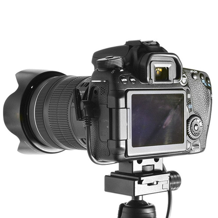 BEXIN Camera Quick Release Plate Data Cable Fixer Holder for Canon EOS 5D Mark IV