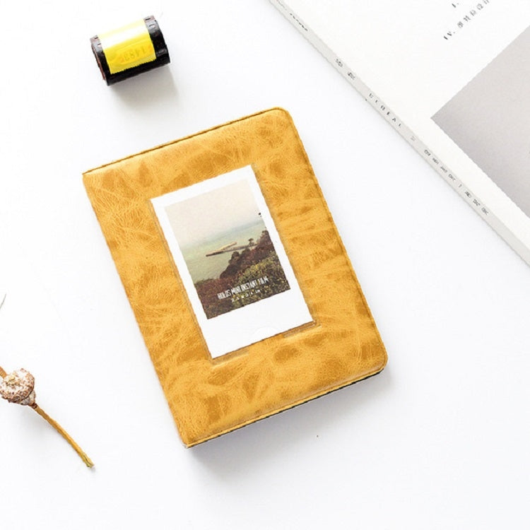 3 inch Colorful Starry Series PU Cover Album Photo Movie Ticket Storage Collection Photo Album Book