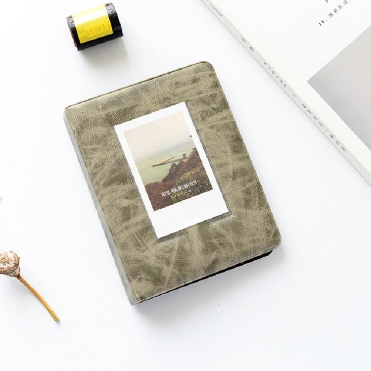 3 inch Colorful Starry Series PU Cover Album Photo Movie Ticket Storage Collection Photo Album Book