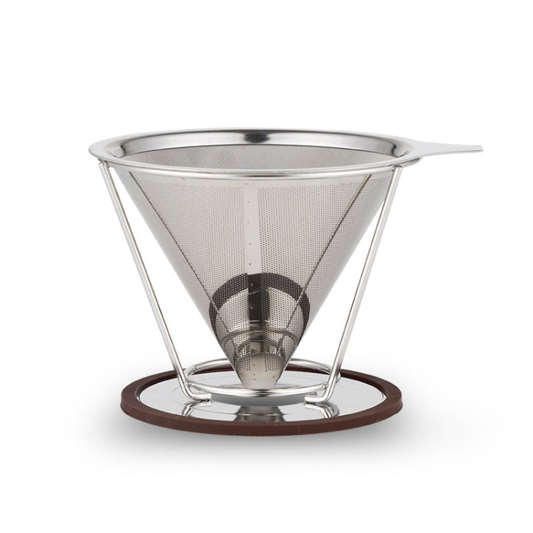 Stainless Steel Filter Cone Filter Cartridge Tea Coffee Free Paper Filter Cup