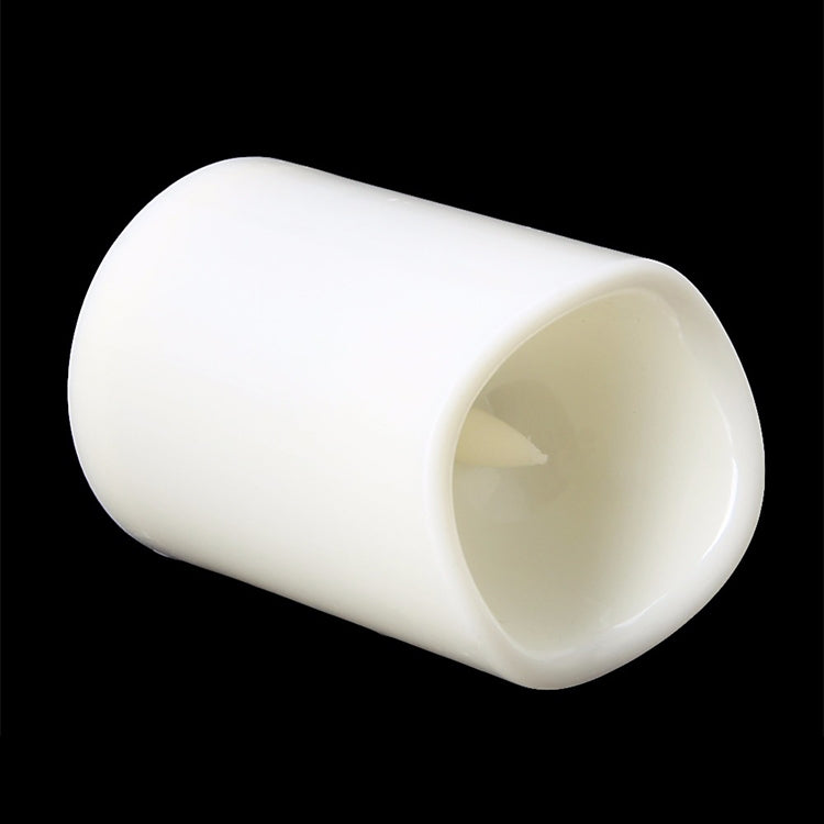 Cylindrical LED Electronic Candle Light Simulation Wedding Candlestick Candle