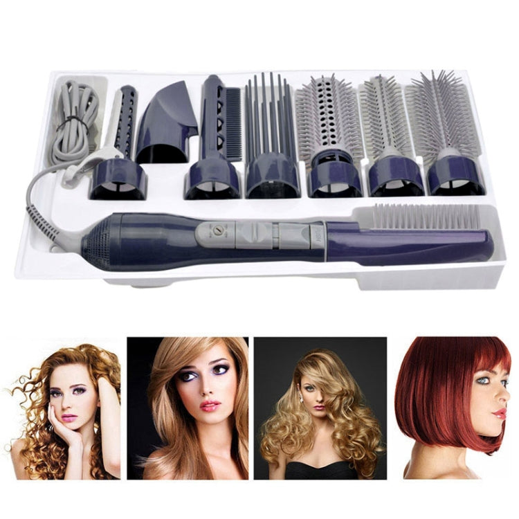 8 in 1 Professional Hair Dryer Hair Curler for Hotel Travel With Comb Powerful Hairdryer