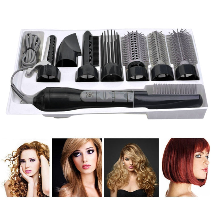 8 in 1 Professional Hair Dryer Hair Curler for Hotel Travel With Comb Powerful Hairdryer