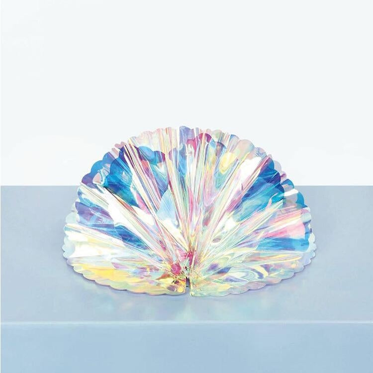 2 PCS Neon Film Honeycomb Ball Ornaments Wedding Birthday Party Decoration Supplies