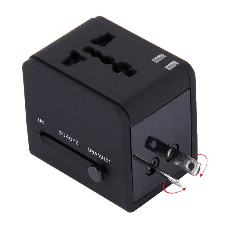 5V 2.1A Dual USB Power Socket Charger Adapter, UK / EU / US / AU Plug