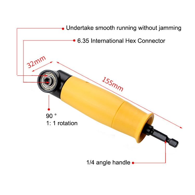 90 Degree Bit Turner Electric Right Angle Screw Driver