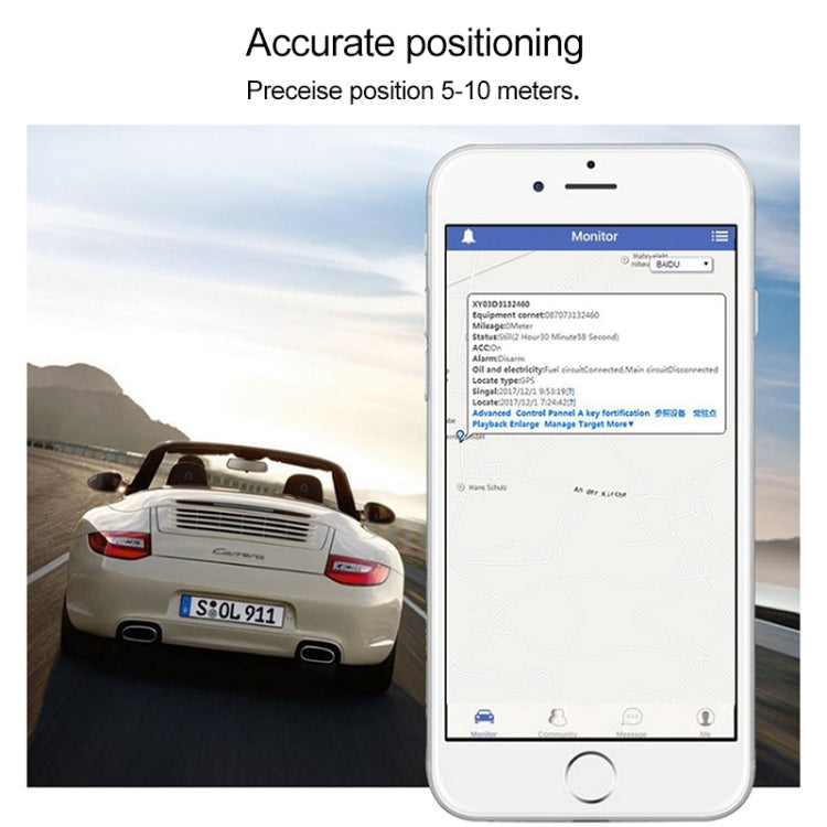 TK800B Car Truck Vehicle Tracking 2G GSM GPRS GPS Tracker