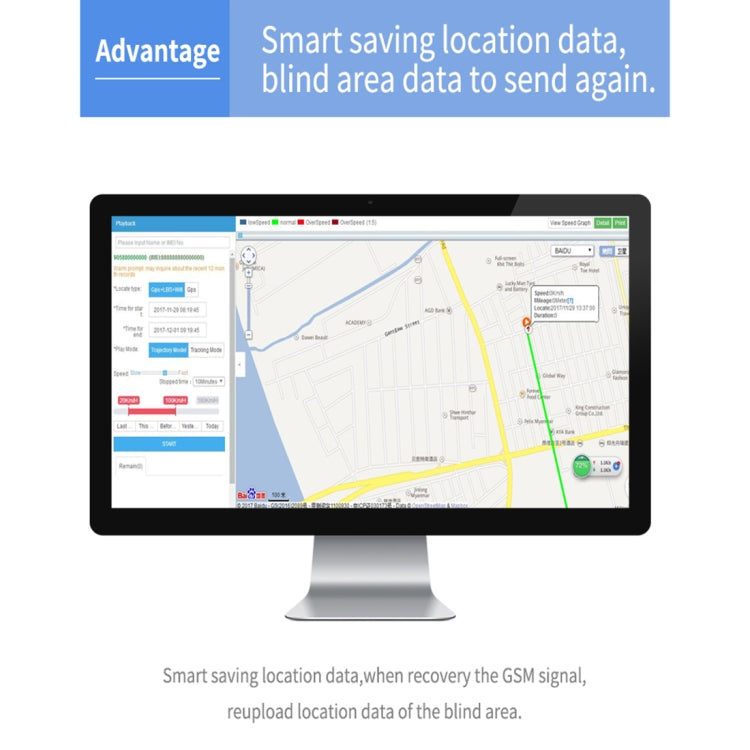 TK306 2G OBD II Realtime Car Truck Vehicle Tracking GSM GPRS GPS Tracker, Support AGPS