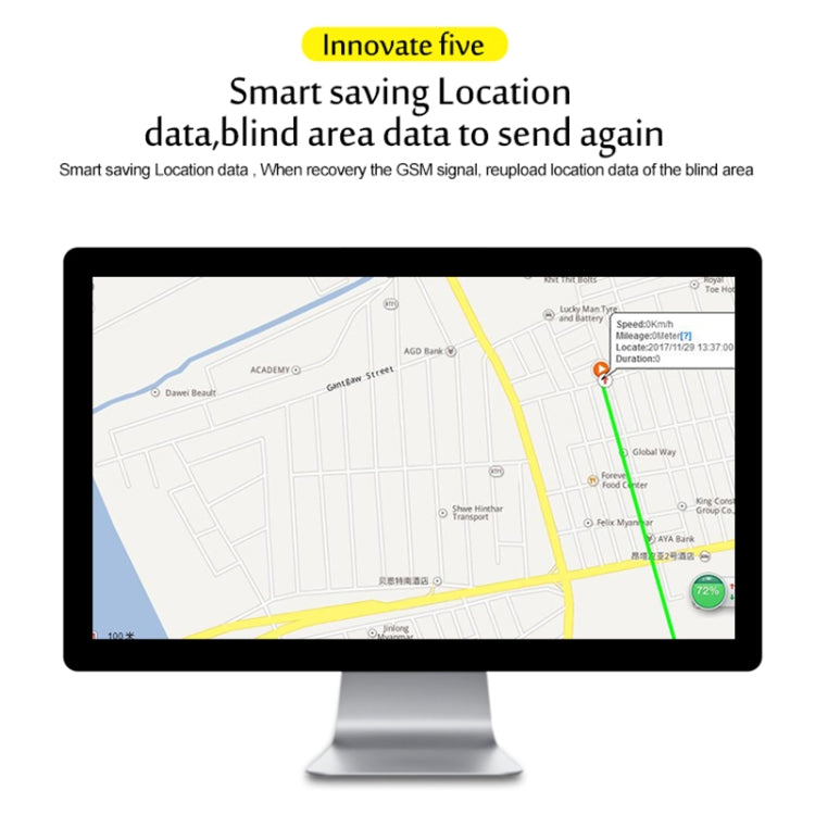 TK108 2G 2PIN Realtime Car Truck Vehicle Tracking GSM GPRS GPS Tracker, Support AGPS