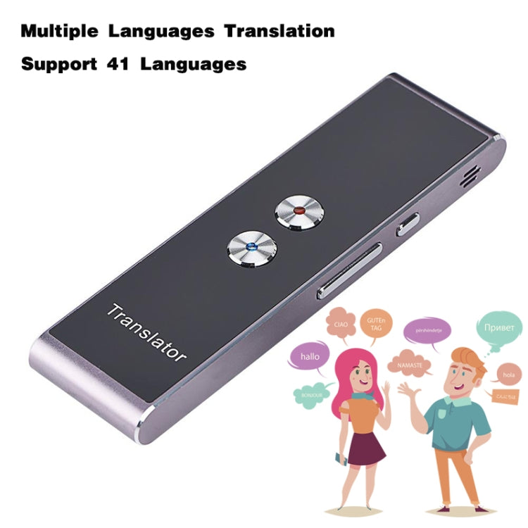 T8+ Portable Smart Voice Translator Smart Business Travel Real Time AI Translator Translation Machine 40 Languages Translator