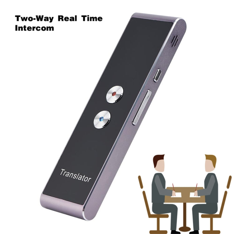 T8+ Portable Smart Voice Translator Smart Business Travel Real Time AI Translator Translation Machine 40 Languages Translator