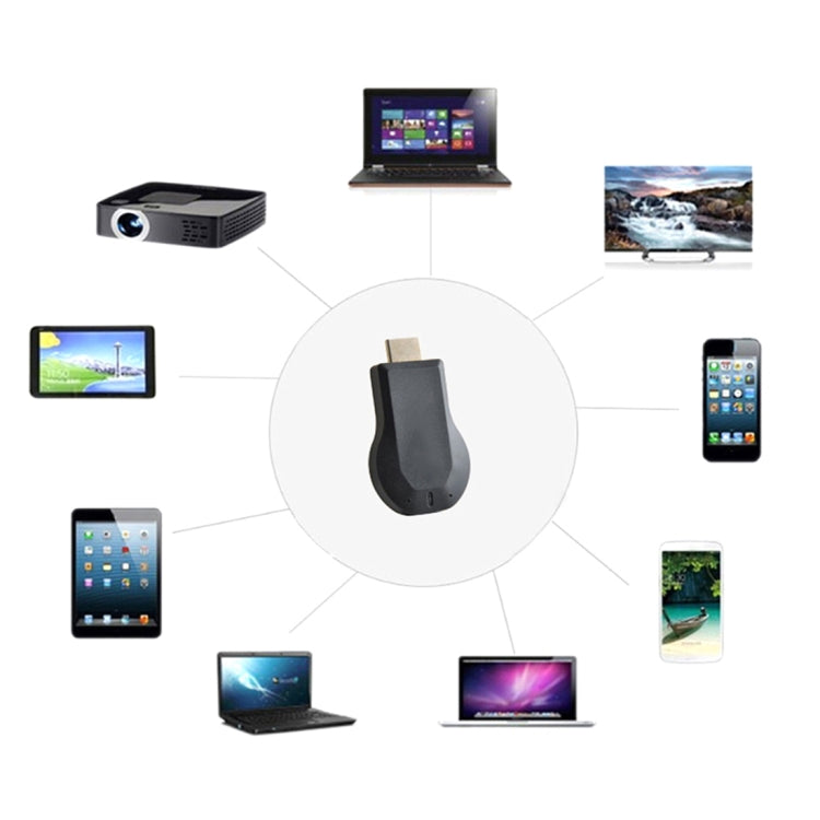 M9 Plus Wireless WiFi Display Dongle Receiver Airplay Miracast DLNA 1080P HDMI TV Stick