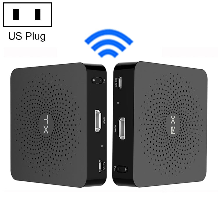 Measy W2H 60GHz 4K Ultra HD Wireless Transmission Kit, Transmission Distance: 30m, UK Plug