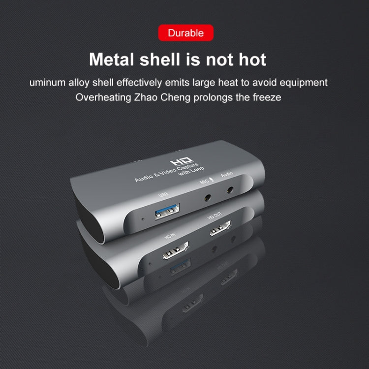 Z27 HDM Female + Mic to HDM Female USB 2.0 Video Audio Capture Box