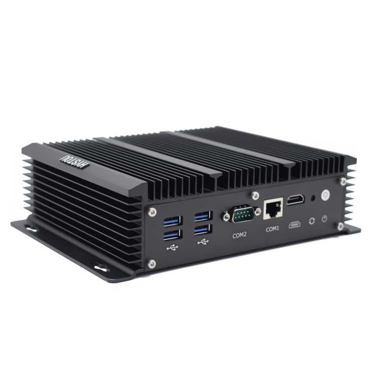 HYSTOU P09-6L Windows / Linux System Mini PC, Intel Celeron 3865U 2 Core 2 Threads up to 1.80GHz, Support mSATA, 4GB RAM DDR3 + 128GB SSD