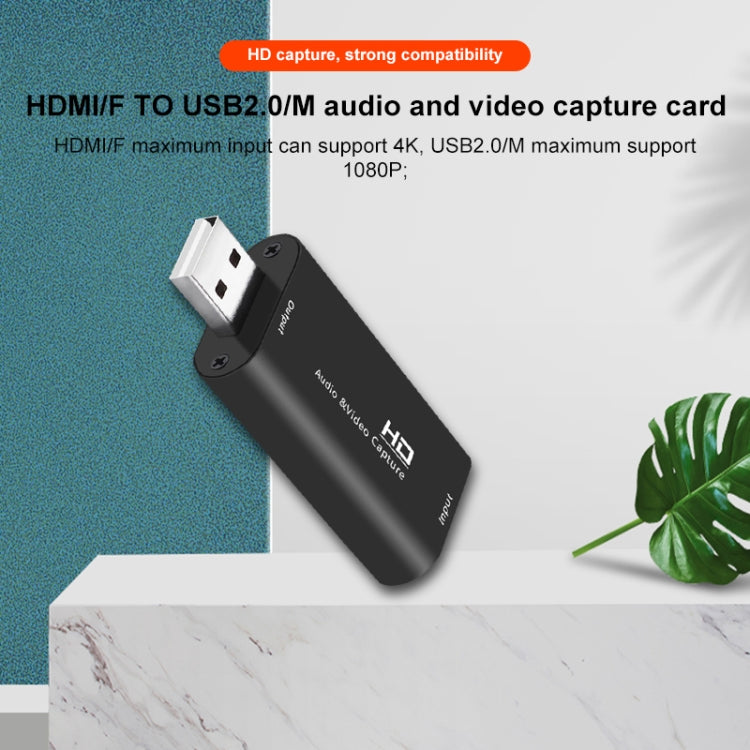 Z32 HDMI Female to HDMI Female Audio Video Capture Adapter Box