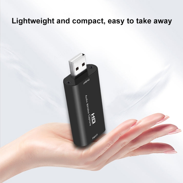 Z32 HDMI Female to HDMI Female Audio Video Capture Adapter Box