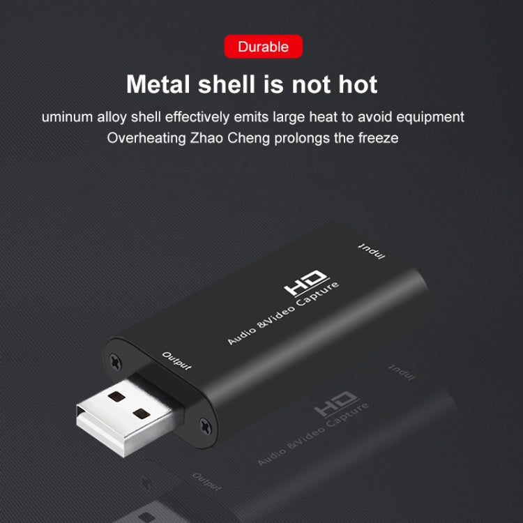 Z32 HDMI Female to HDMI Female Audio Video Capture Adapter Box