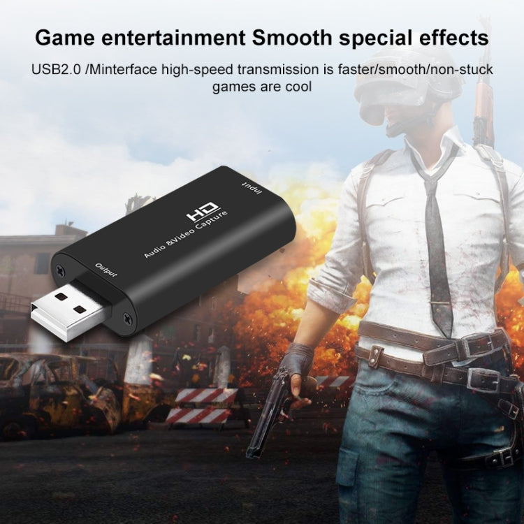 Z32 HDMI Female to HDMI Female Audio Video Capture Adapter Box