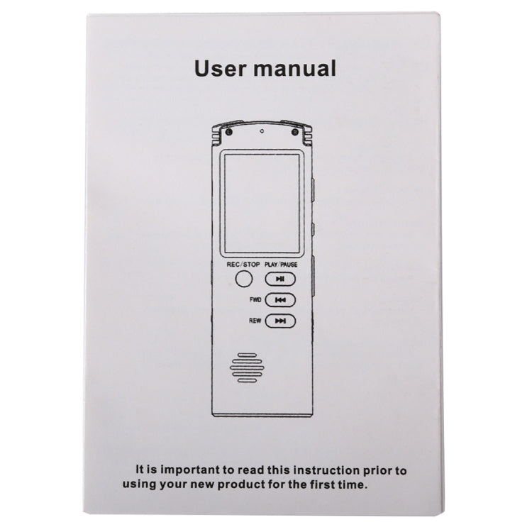 VM113 Portable Audio Voice Recorder, 8GB, Support Music Playback / LINE-IN & Telephone Recording