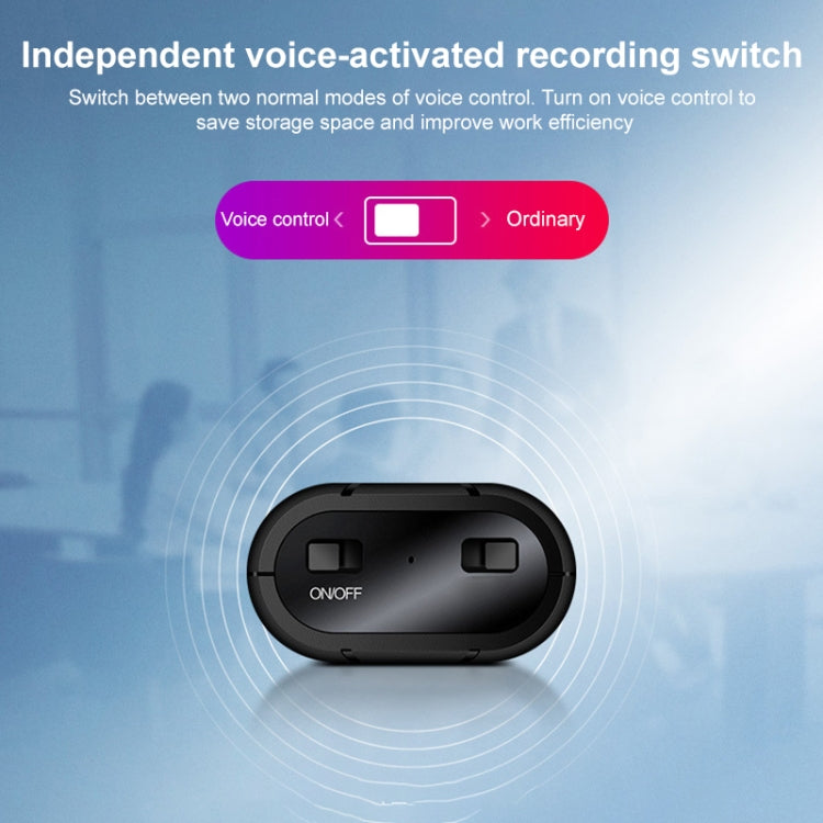 B800 Back Clip HD Sound Lossless Voice Recorder