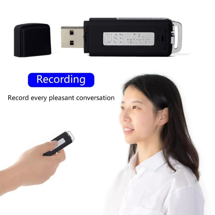 SK868 64GB Rechargeable Portable U-Disk Voice Recorder