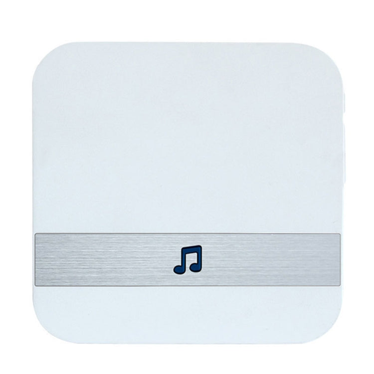 B10 52 Chimes 110dB Doorbell Receiver Low Power Consumption Home Door Tools, EU Plug, AC 90-260V, B10 White EU Plug