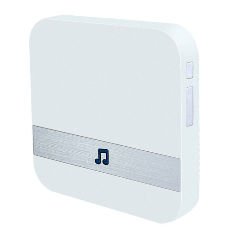 B10 52 Chimes 110dB Doorbell Receiver Low Power Consumption Home Door Tools, EU Plug, AC 90-260V, B10 White EU Plug