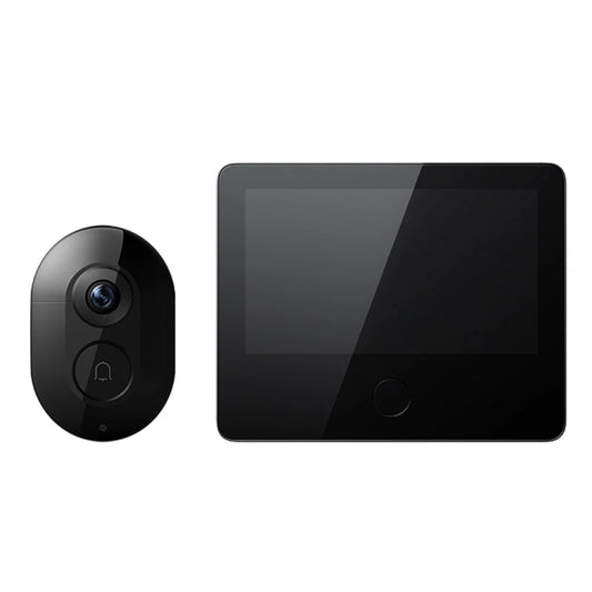 Xiaomi Smart Cat Eye 2 HDR 5 inch 3MP HD Camera 180 Degree Wide Angle Lens 940nm Infrared Night Vision Intercom Doorbell