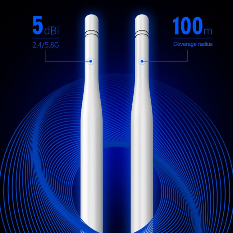 COMFAST CF-EW74 1200Mbs Outdoor Waterproof Dual Frequency Signal Amplifier Wireless Router Repeater WIFI Base Station with 2 Antennas