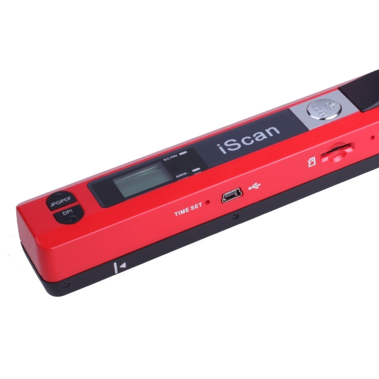 iScan01 Mobile Document Handheld Scanner with LED Display, A4 Contact Image Sensor