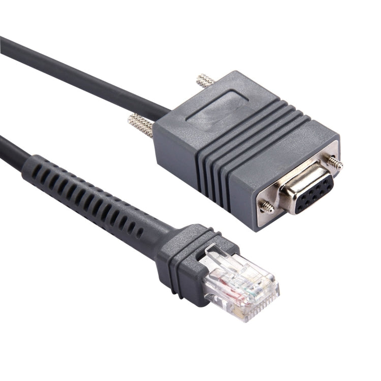 2m RS232 to RJ45 Scanner Serial Data Cable for Symbol LS2208