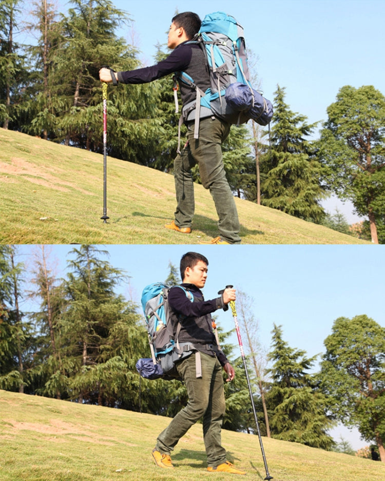 135cm Adjustable Portable Height Outdoor Aluminum Trekking Poles