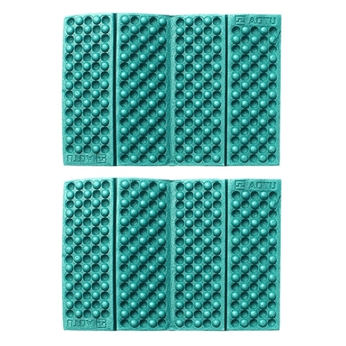 2 PCS Portable Folding Cellular Massage Cushion Outdoors Damp Proof Picnic Seat Mats EVA Pad