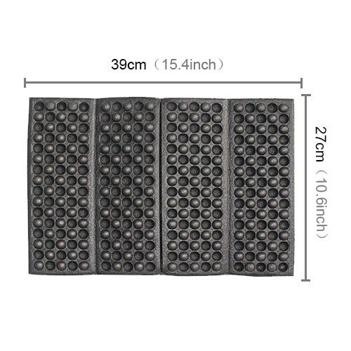 2 PCS Portable Folding Cellular Massage Cushion Outdoors Damp Proof Picnic Seat Mats EVA Pad