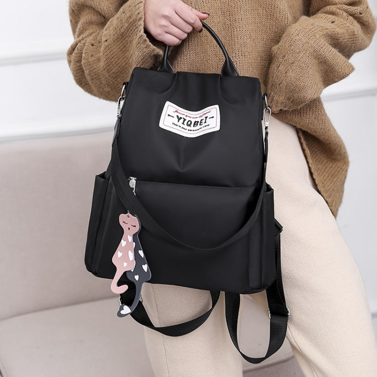 Multi-function Anti-theft Backpack Crossbody Casual Tote Bag with Accessories Pendant