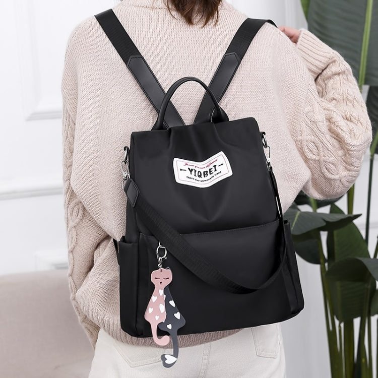 Multi-function Anti-theft Backpack Crossbody Casual Tote Bag with Accessories Pendant