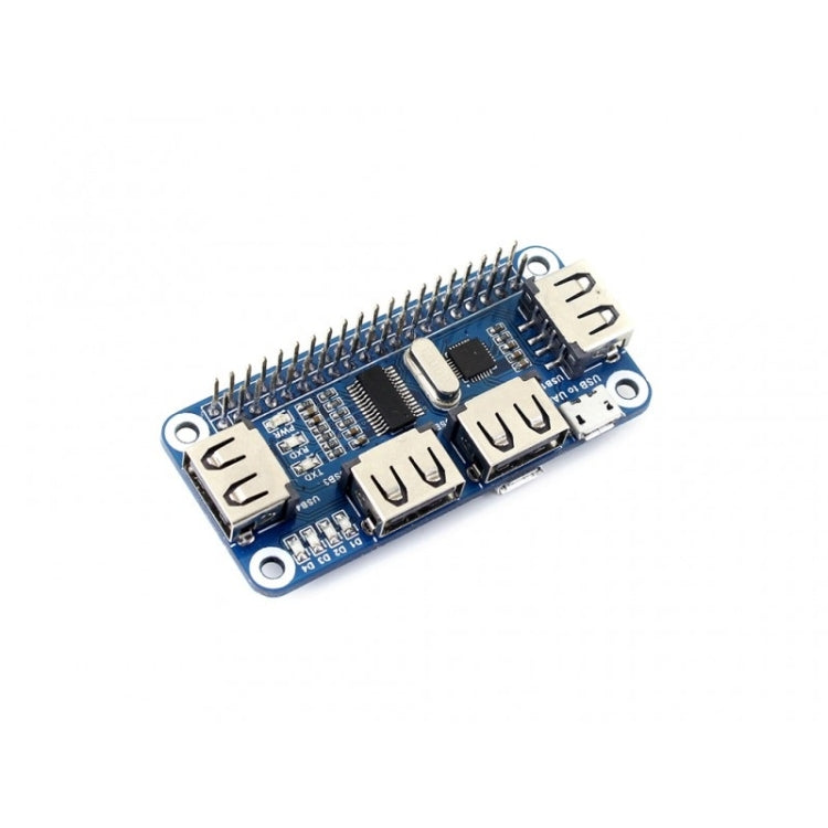 Waveshare 4 Port USB HUB HAT for Raspberry Pi
