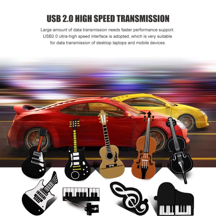 MicroDrive 16GB USB 2.0 Guitar U Disk, 16GB