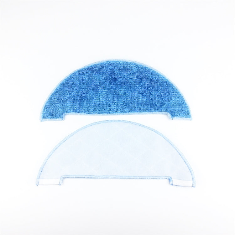 XI294 1 Pair K614 Side Brushes + 3 PCS K636 Rags + 3 PCS I207 Filters for ILIFE A4 / T4