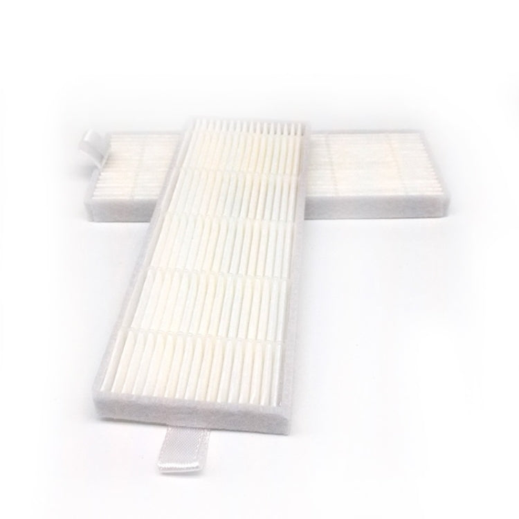 XI217 4 Pairs K614 Side Brushes + 4 PCS I207 Filters + Main Brush I202 Set for  ILIFE A4