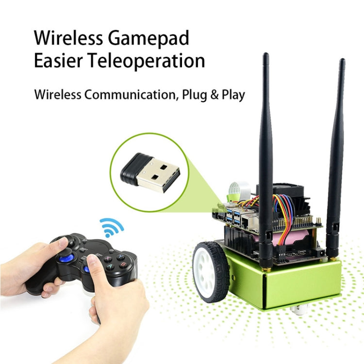 Waveshare JetBot AI Kit, AI Robot Based on Jetson Nano