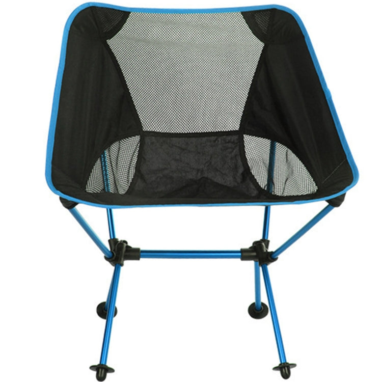 Outdoor Portable Folding Camping Chair Light Fishing Beach Chair Aviation Aluminum Alloy Backrest Recliner